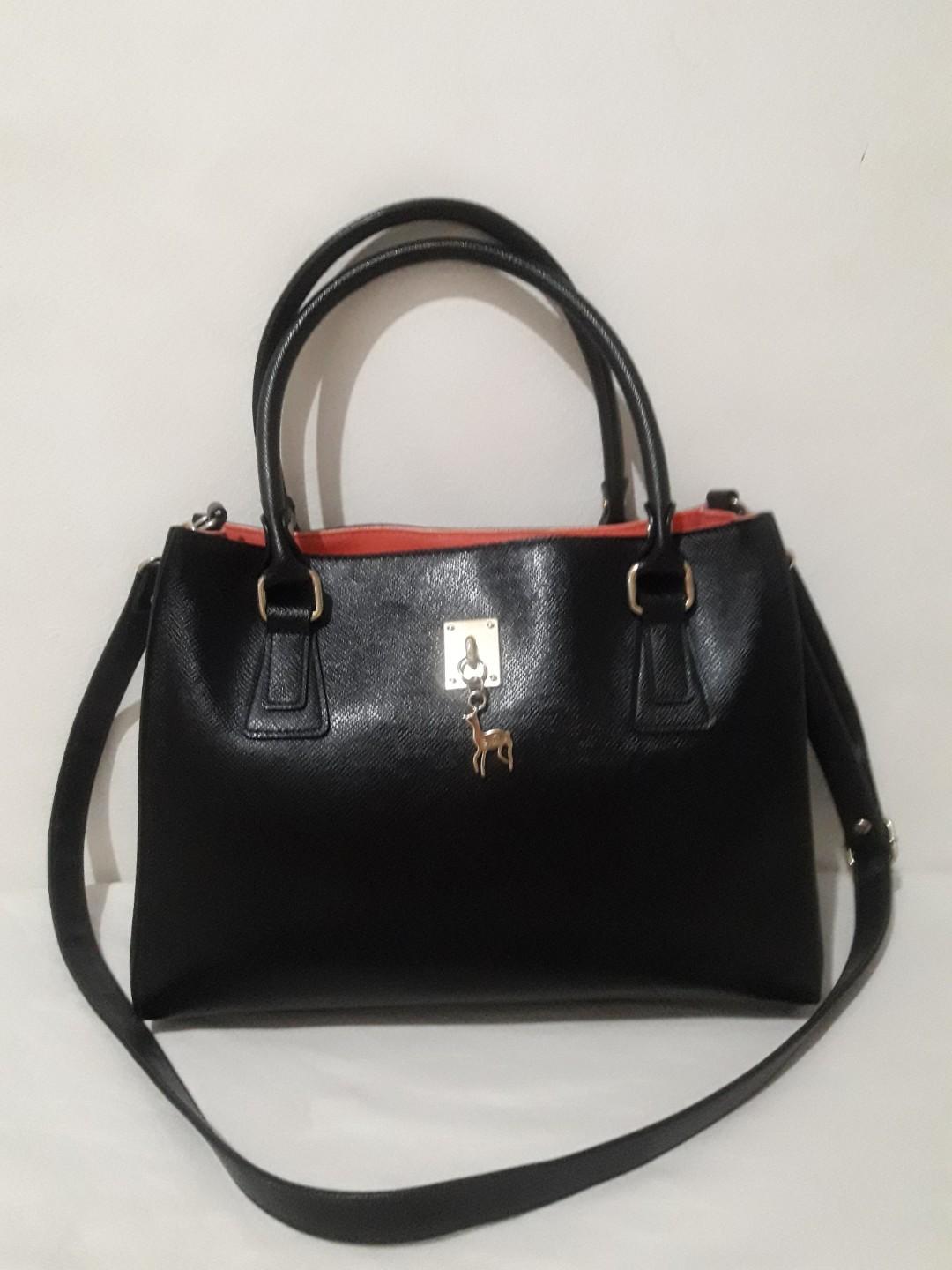 Dima Borsa Leather 2 Way Bag Luxury Bags Wallets On Carousell