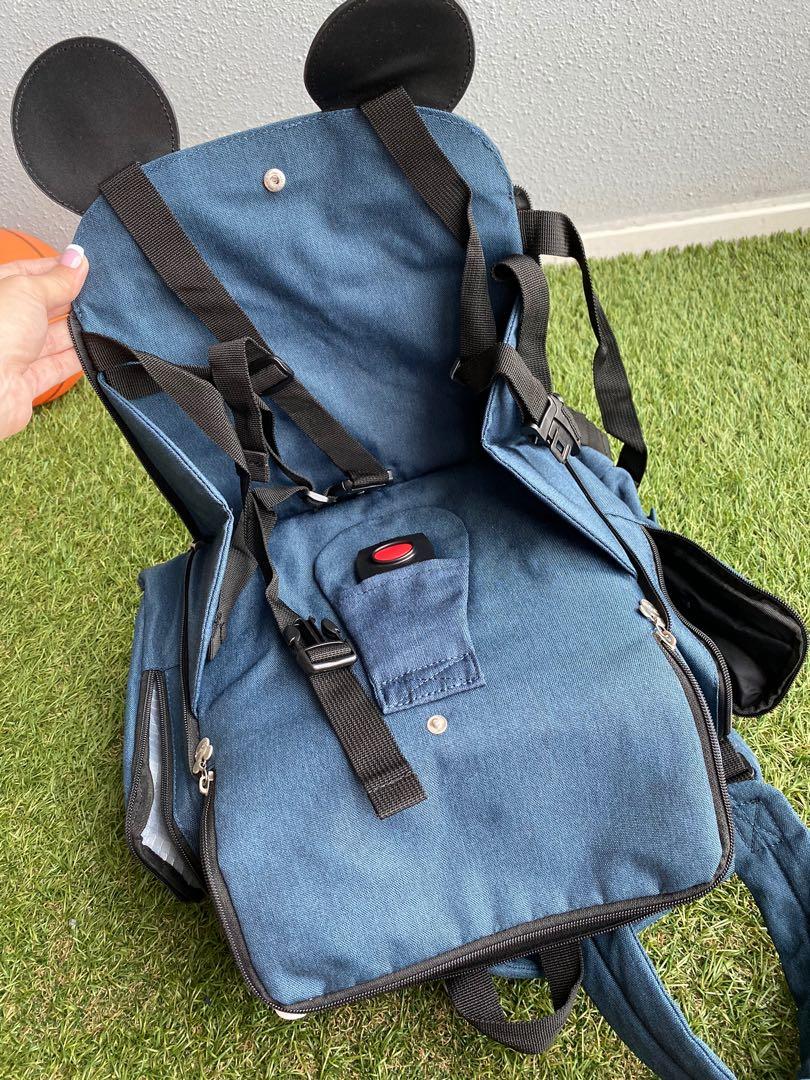 DISNEY MULTI FUNCTIONAL DIAPER BAG PORTABLE HIGH CHAIR Babies Kids Going Out Diaper Bags Wetbags on Carousell