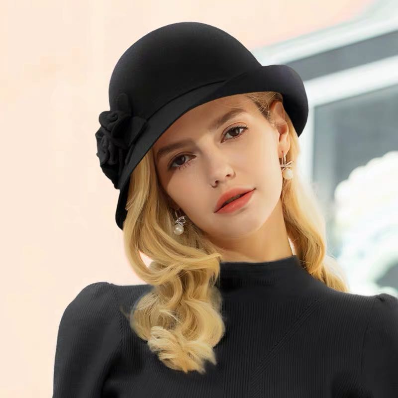 English style Black Hat / Royal, Women 