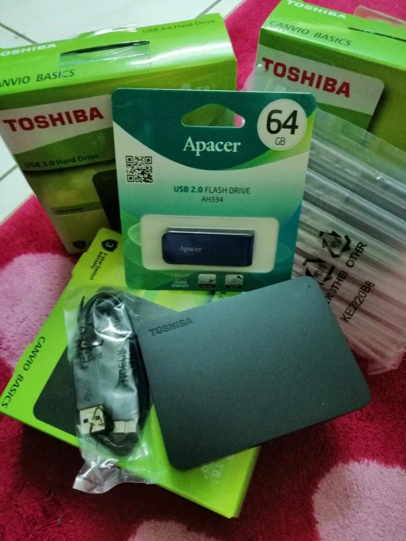 External Hard Disk 4tb Murah Original Free Gift Thumdrive 64gb Electronics Computer Parts Accessories On Carousell