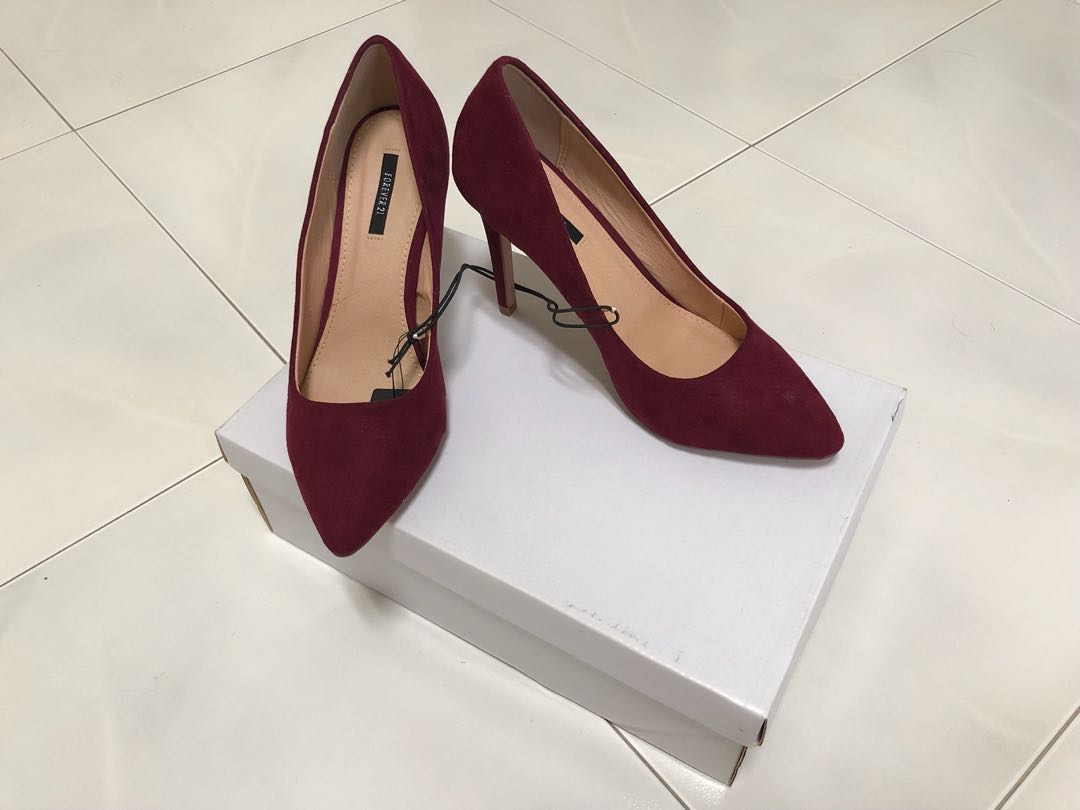 Maroon heels forever deals 21