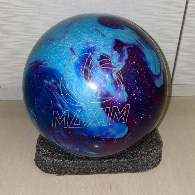 Galaxy Bowling Ball Sports Sports Games Equipment On Carousell