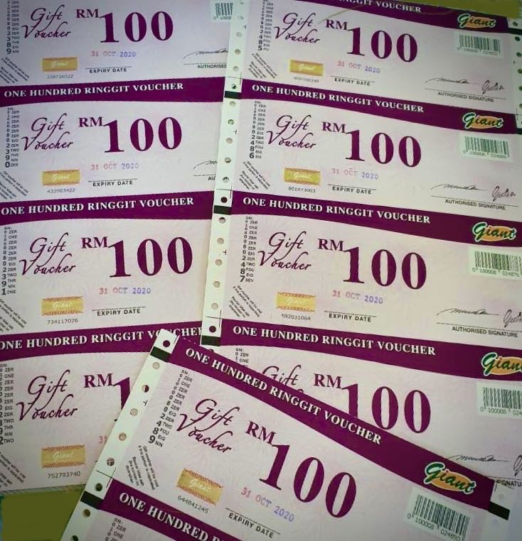 Giant rm5,000 (50pc cash voucher of rm100), Tickets ...