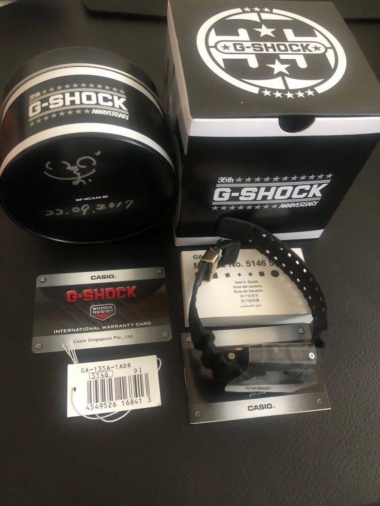 G Shock GA 135A 1ADR