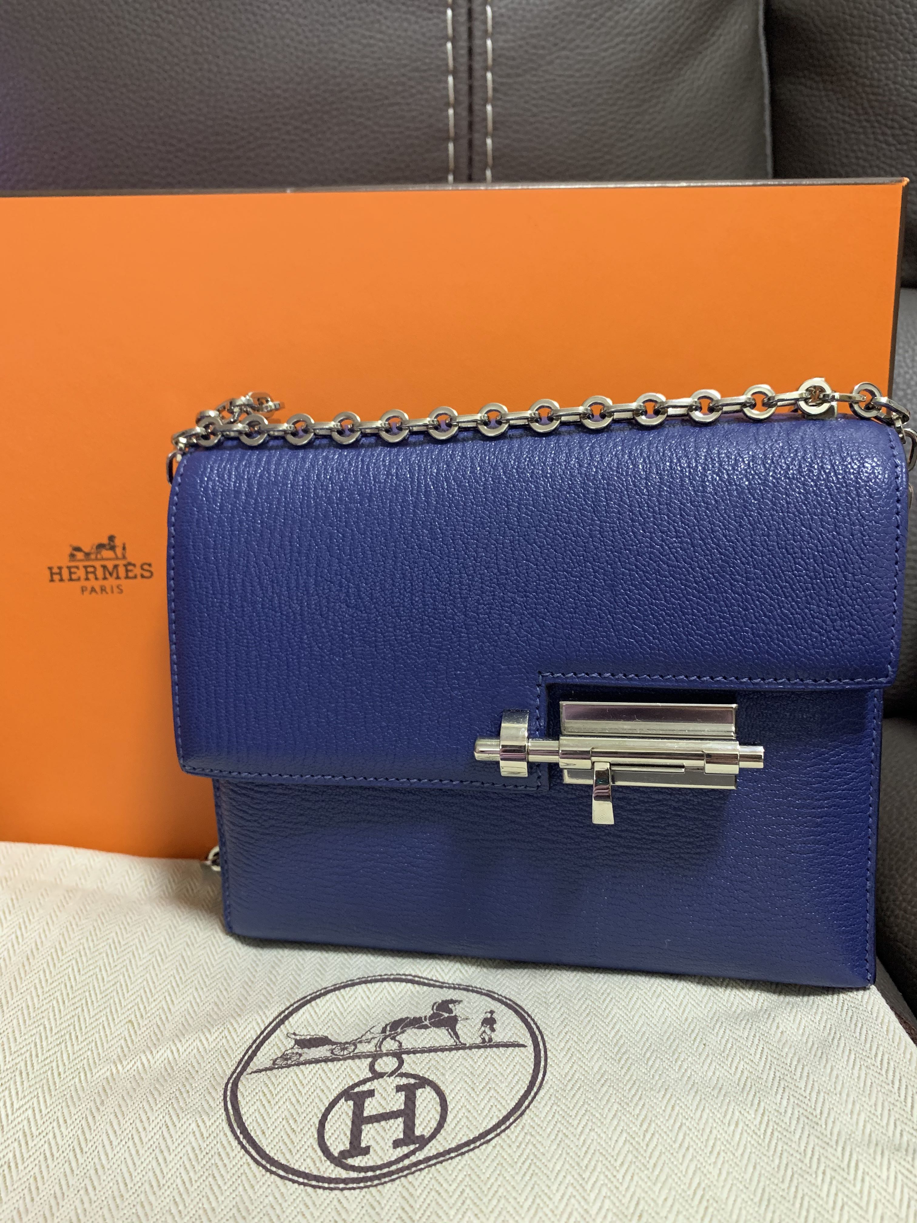 Hermes Verrou Chaine mini bag, ???�??, ???�????�????? - Carousell