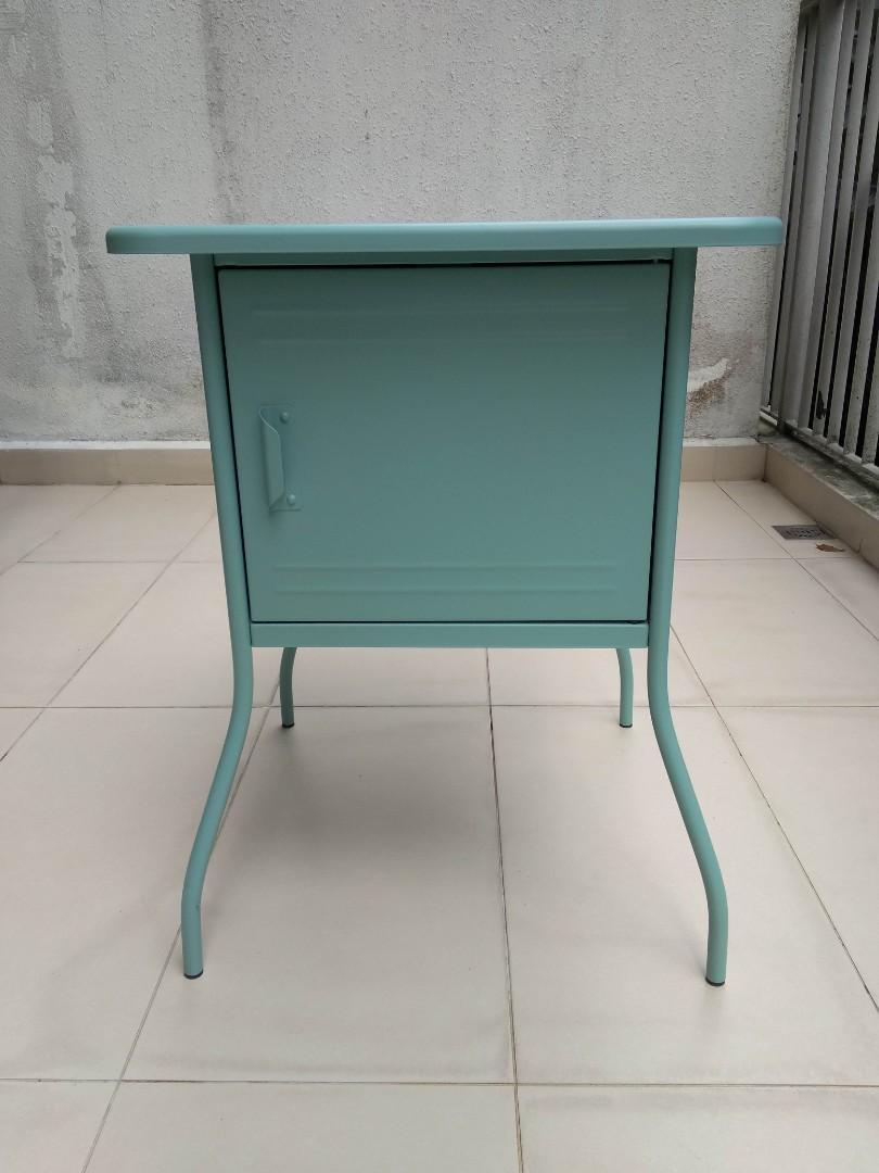 IKEA VETTRE TURQUOISE bedside Furniture & Home Living, Furniture, Tables & Sets