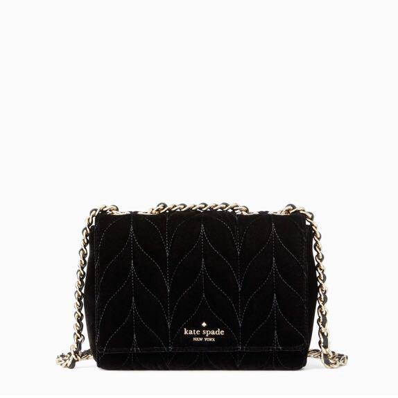 Kate Spade Briar Lane Quilted Velvet Mini Emelyn Handbag Slingbag Crossbody  Convertible Black, Women's Fashion, Bags & Wallets, Cross-body Bags on  Carousell