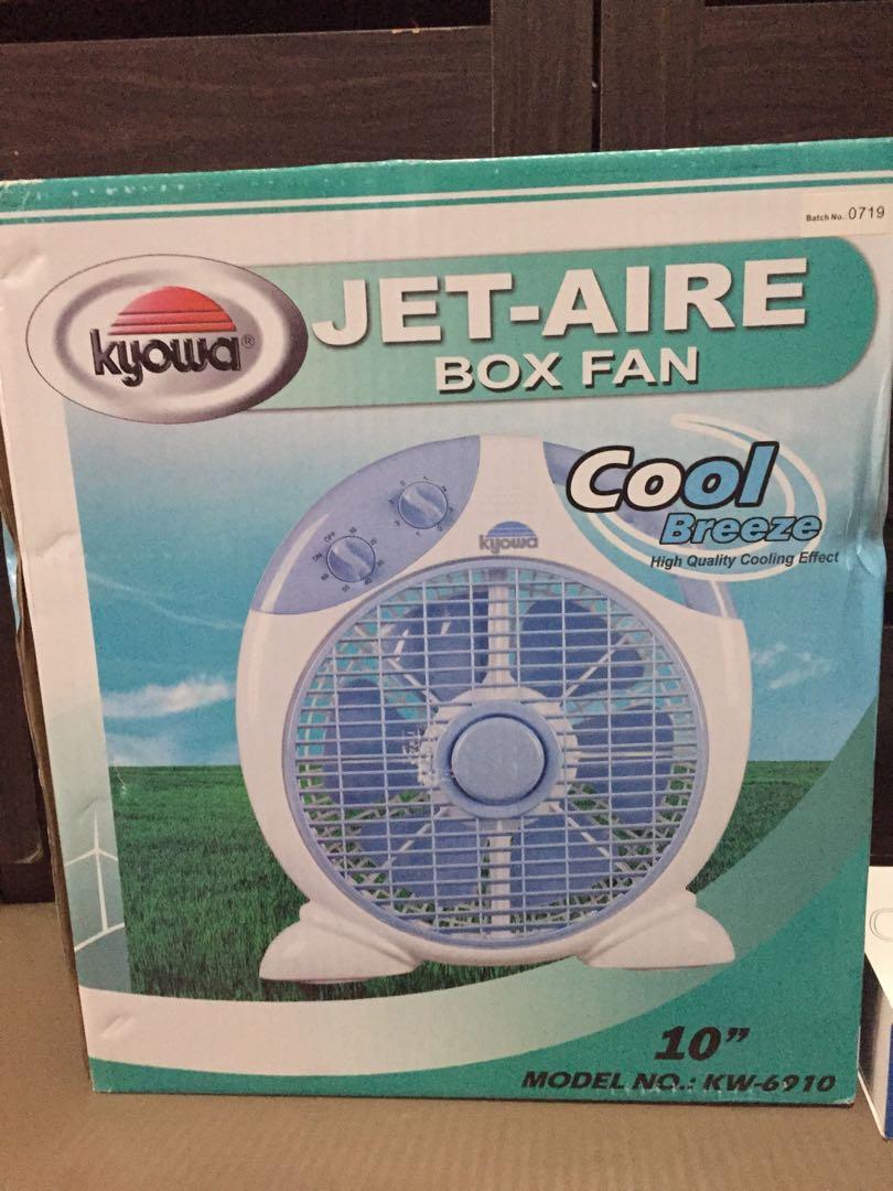 Kyowa box fan, Furniture & Home Living, Lighting & Fans, Fans on Carousell