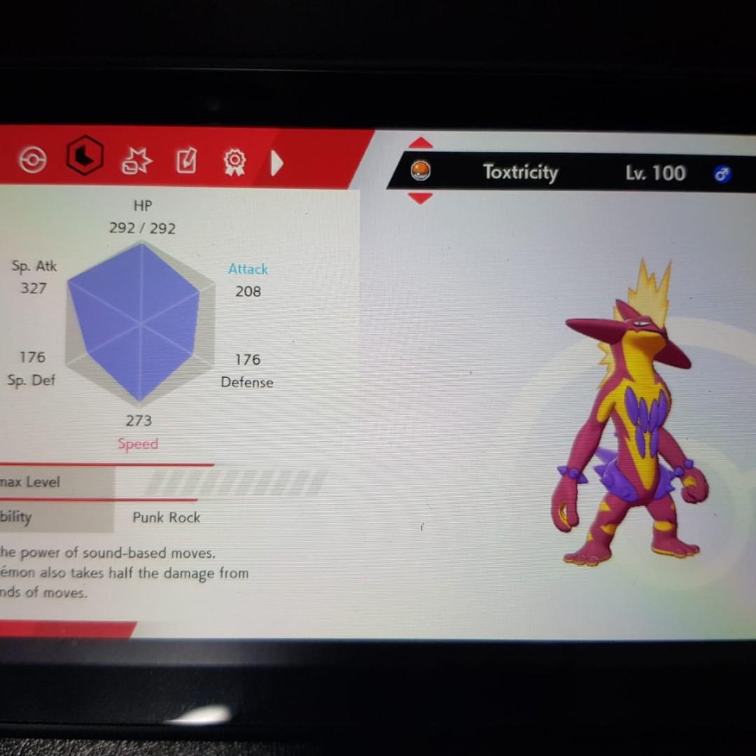 The Best Moveset for Toxtricity in Pokemon Sword and Shield