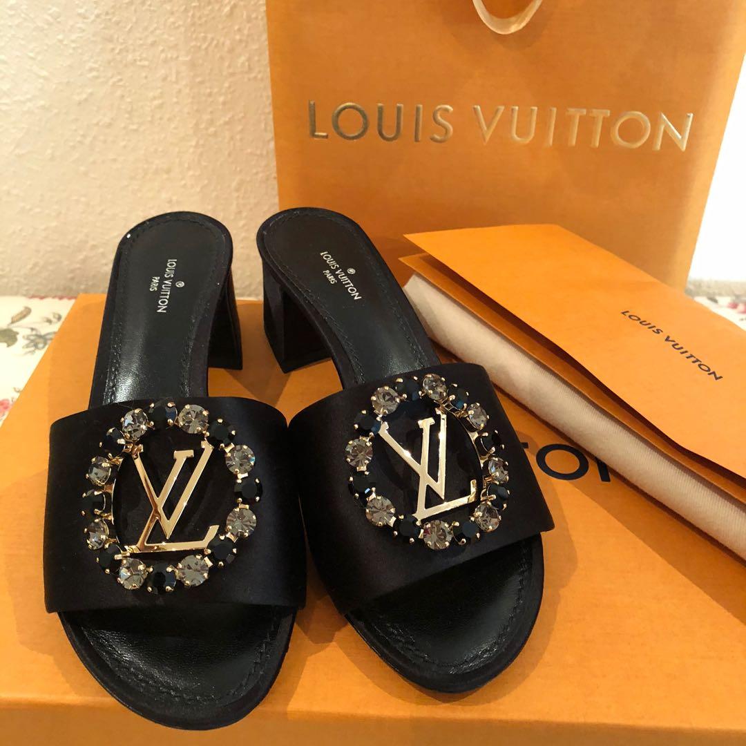 Sandals Lv, Women's Fashion, Footwear, Sandals on Carousell