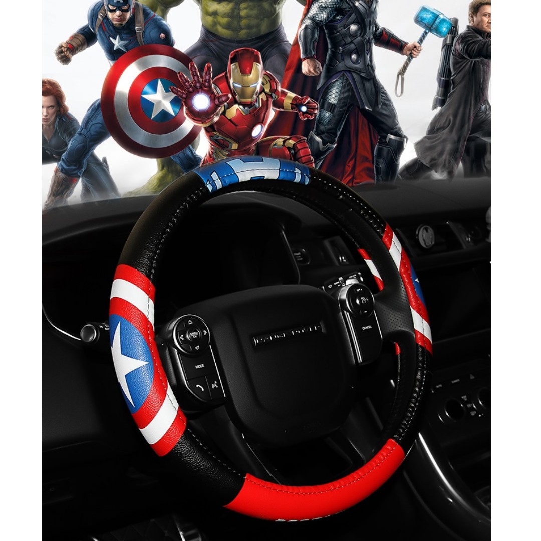 Marvel Avenger Car Steering Wheel Cover Car Accessories Accessories On Carousell