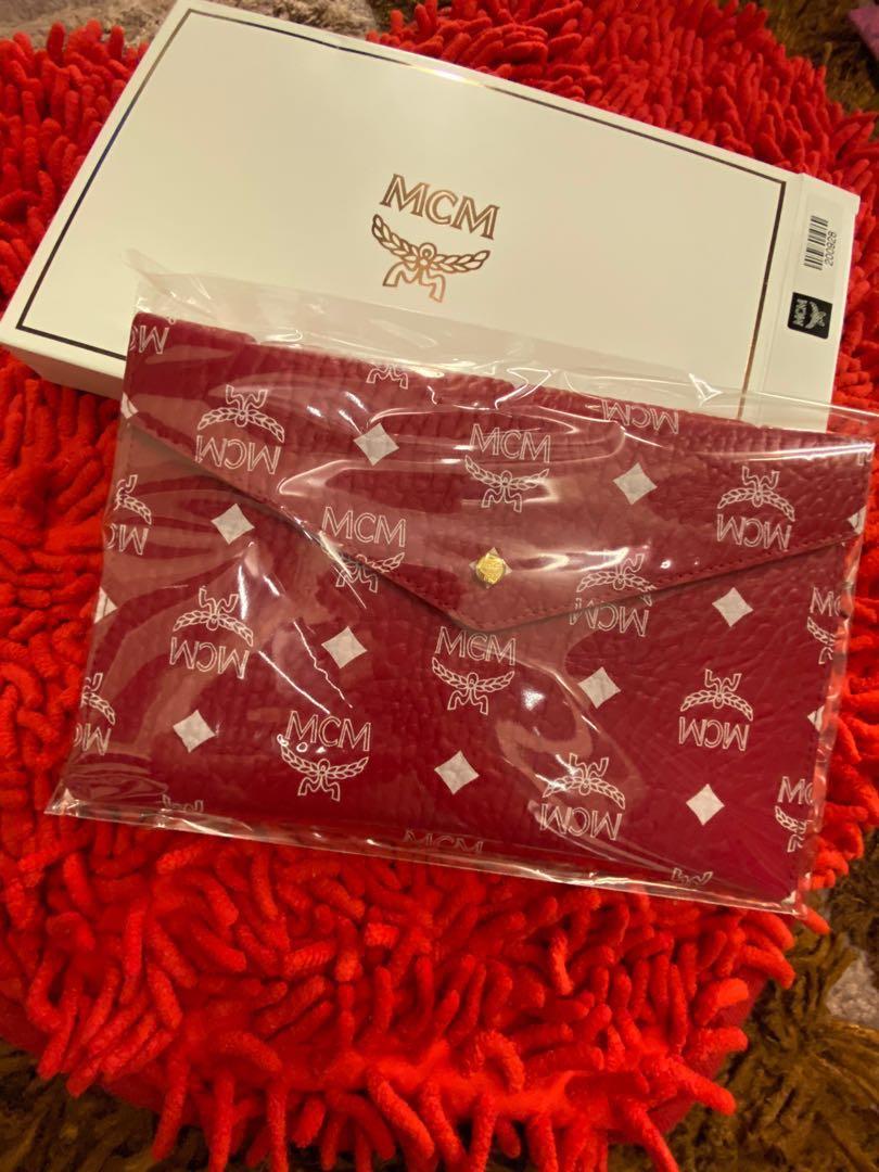 MCM small Pouchbag, Women's Fashion, Bags & Wallets, Purses & Pouches