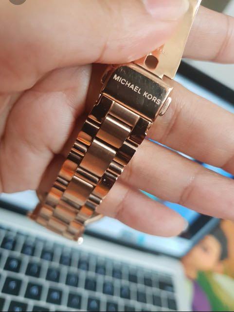 Michael kors access mkt5022 sofie bracelet smart watch in rose gold top