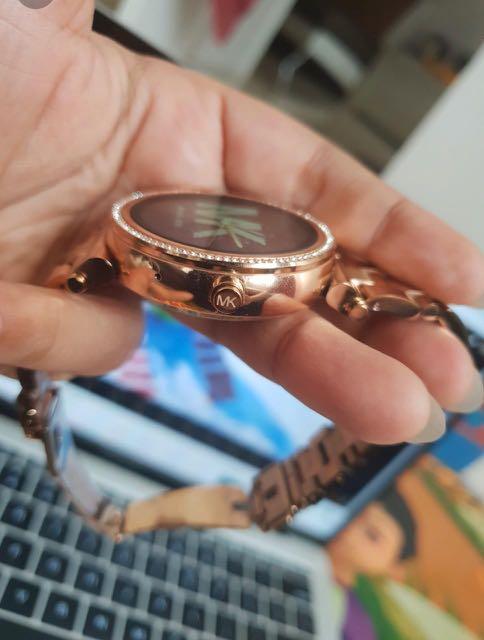 Michael kors access mkt5022 sofie store bracelet smart watch in rose gold