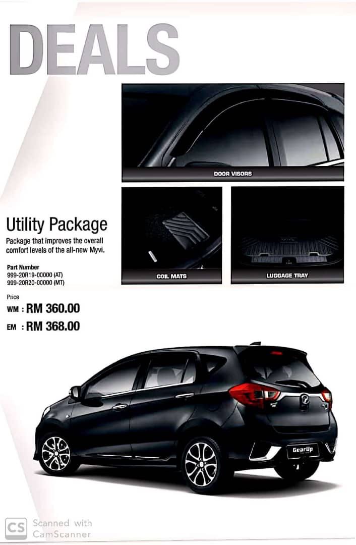 Perodua myvi door visor original deals