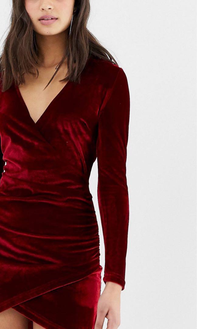 Cheap velvet dress clearance