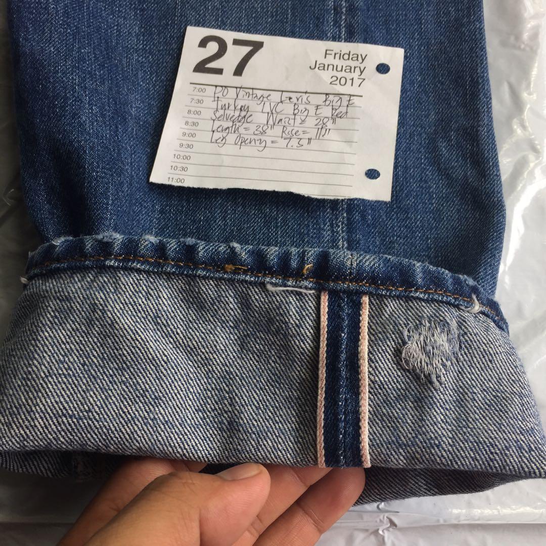 levis big e vintage