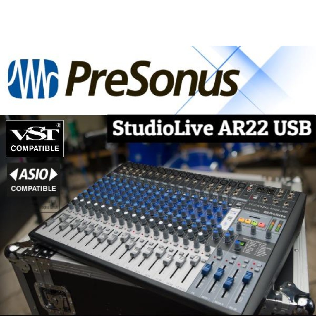 PreSonus StudioLive AR22 USB 22Channel Hybrid Performance and