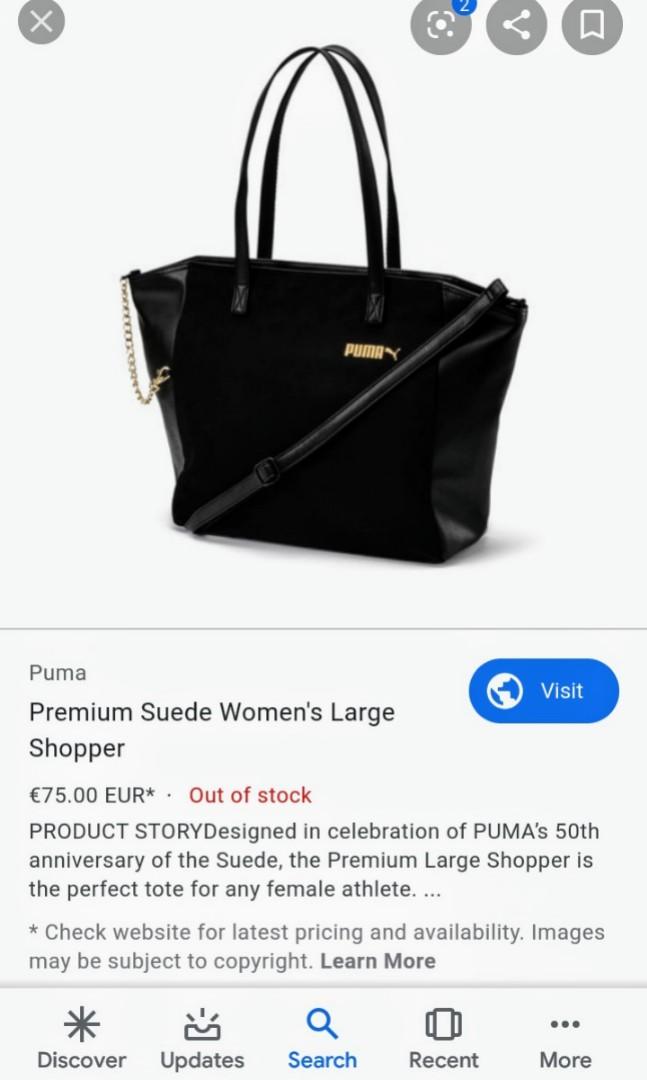 Puma prime premium large shopper 2025