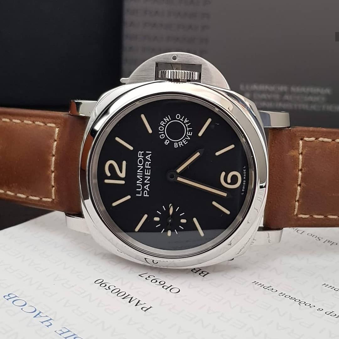 PANERAI LUMINOR MARINA 8 GIORNI BREVETTATO Fesyen Pria Jam