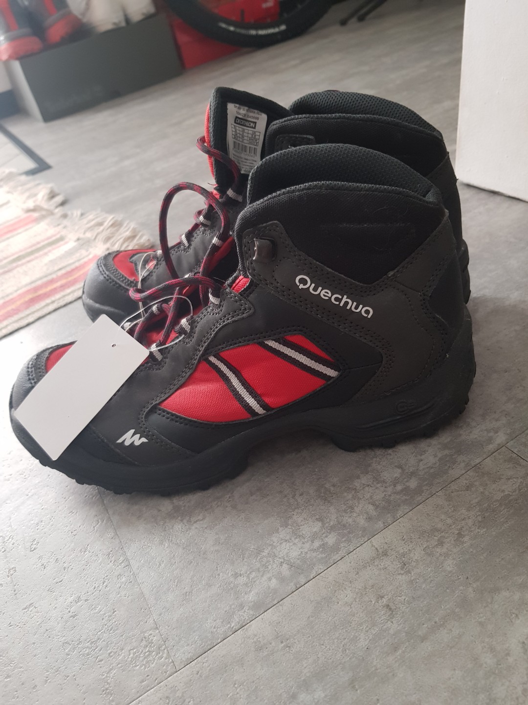 Quechua Hiking Boots, Men's Fashion, Footwear, Boots on Carousell