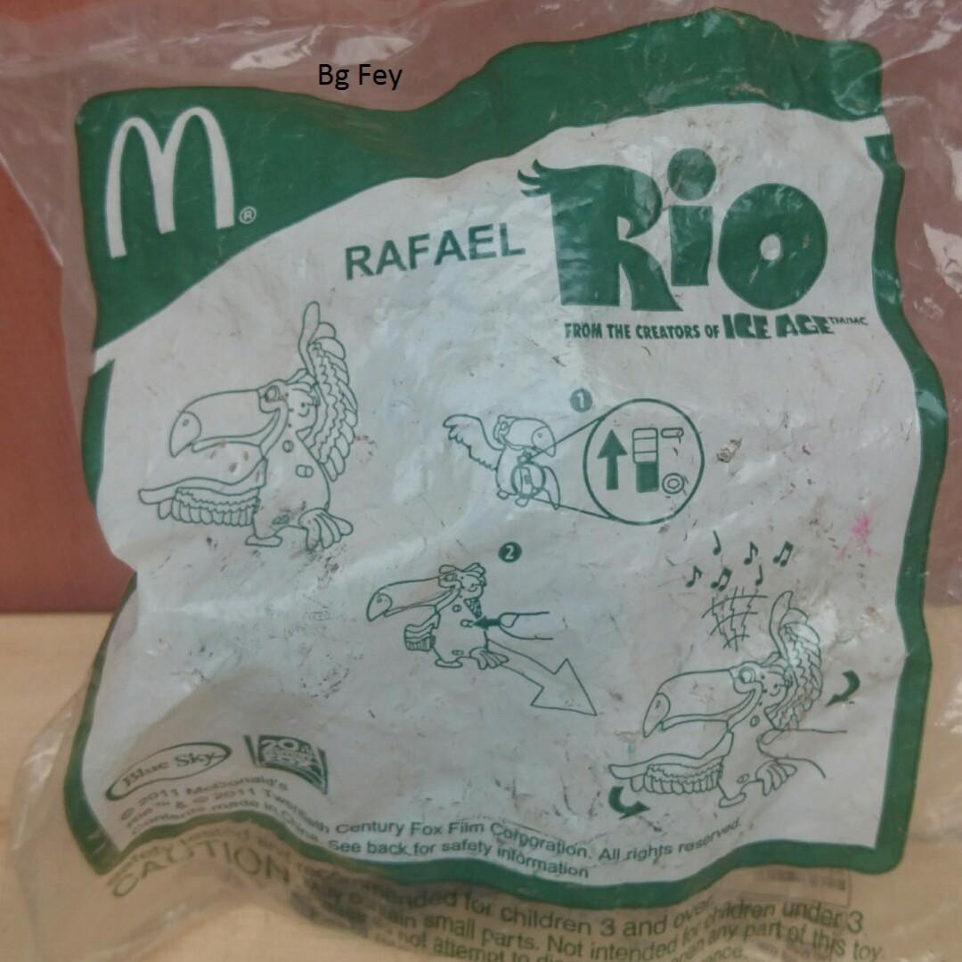 Rafael - Rio Happy Meal Mc Donald 2011 - Segel, Toys & Collectibles ...