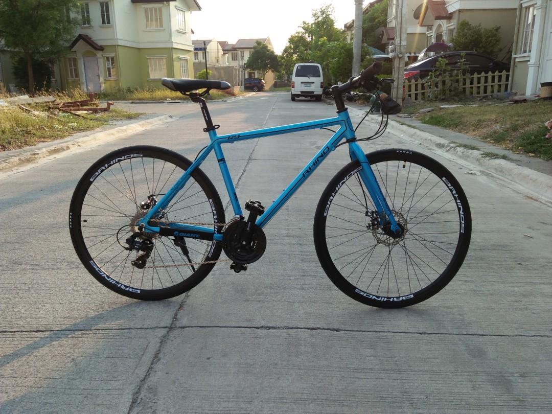 rhino hybrid bike