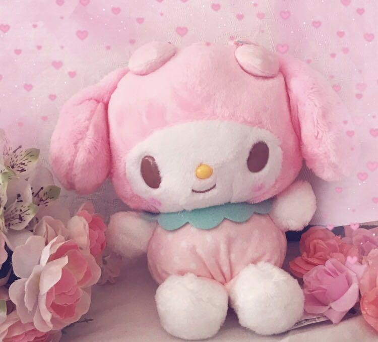 my melody strawberry plush