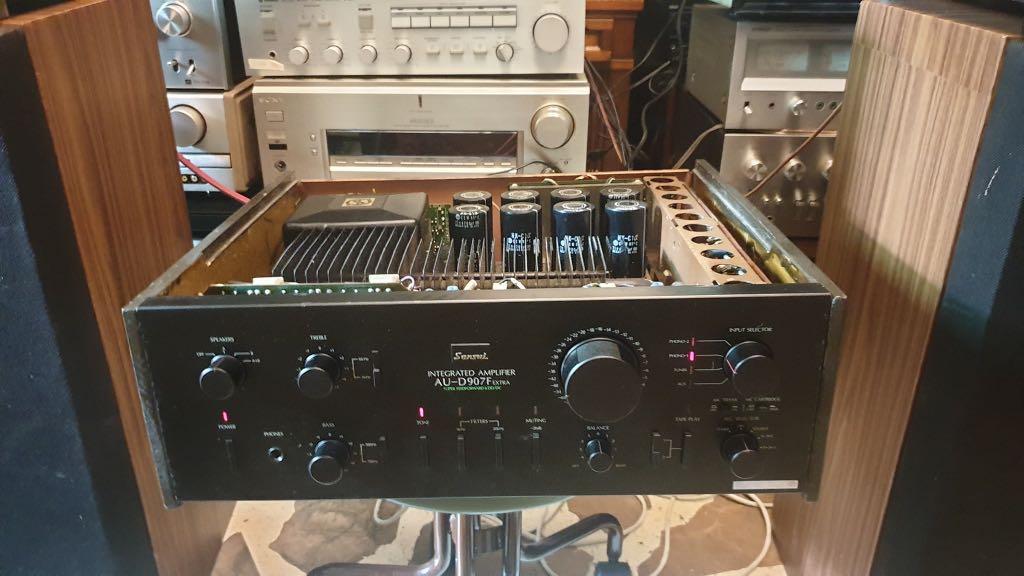 Sansui Au D907f Extra Amplifier Electronics Audio On Carousell
