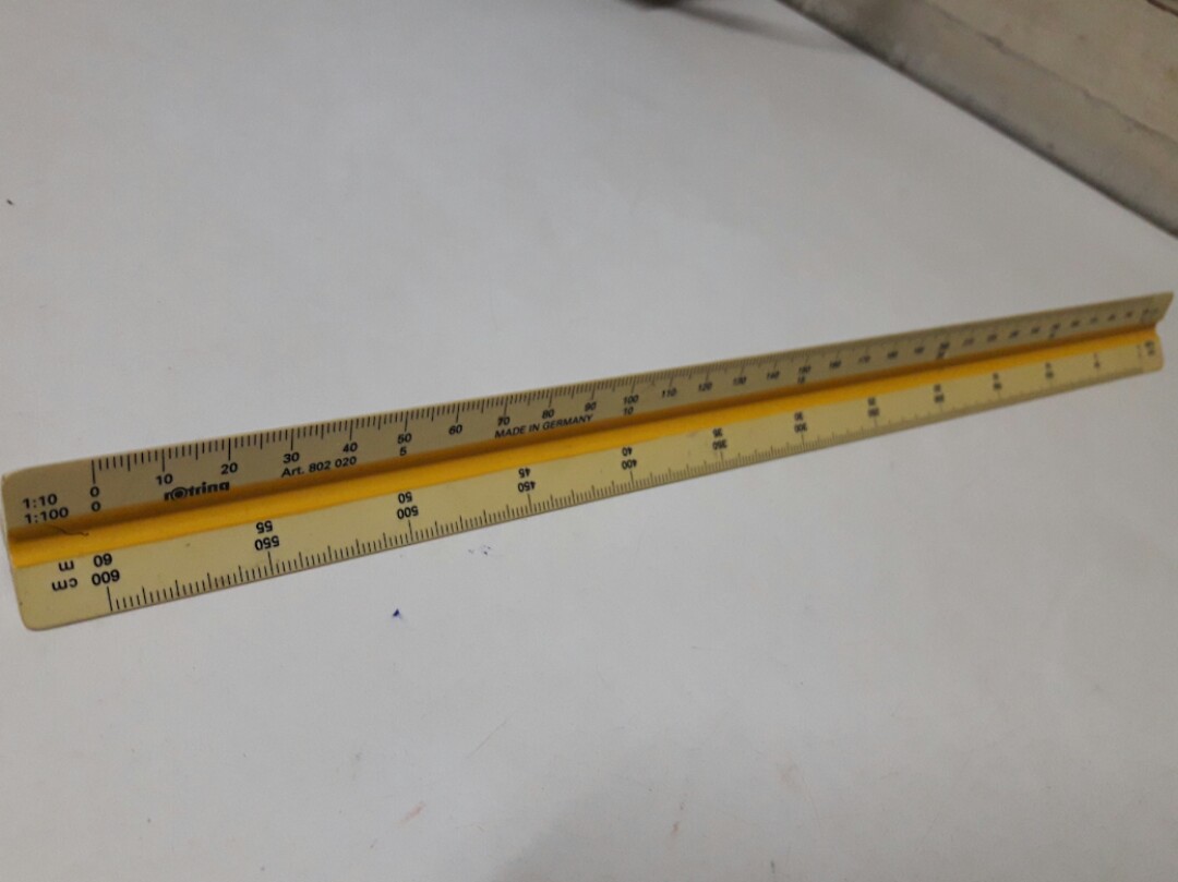 Scale ruler, Hobbies & Toys, Stationery & Craft, Stationery & School ...