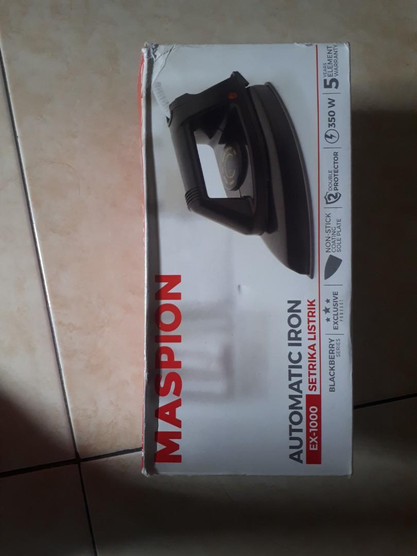 Setrika Maspion Ex 1000 Elektronik Lainnya Di Carousell