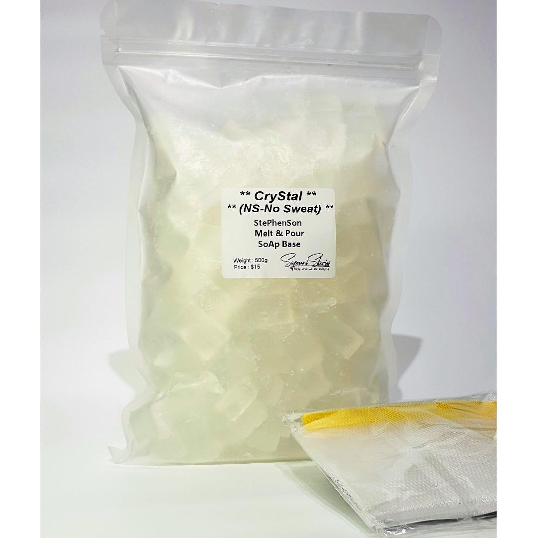 Stephenson Crystal NS (No Sweat) Soap Base Transparent, Beauty