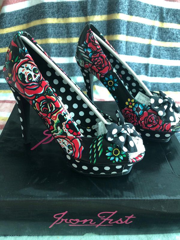 Sugar skull high sales heels