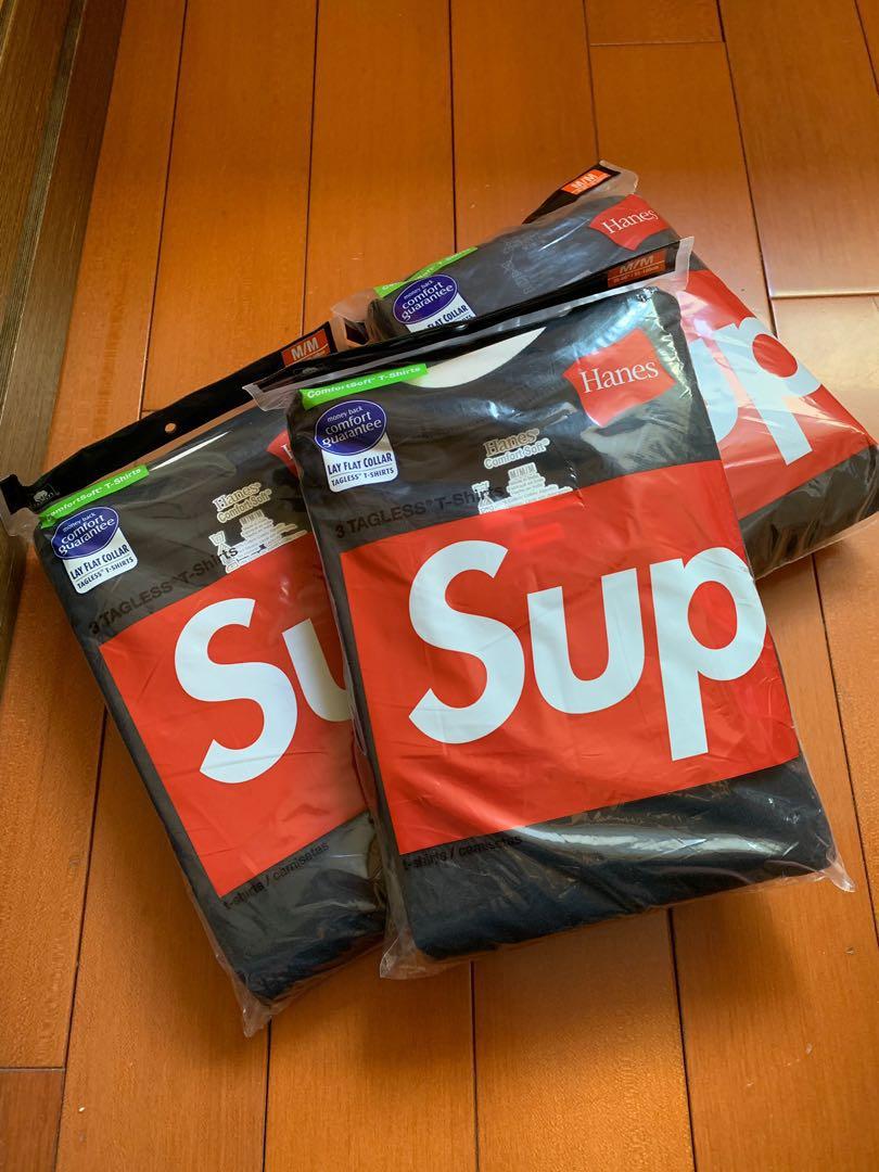 Shopping \u003esupreme hanes 3 pack big sale 