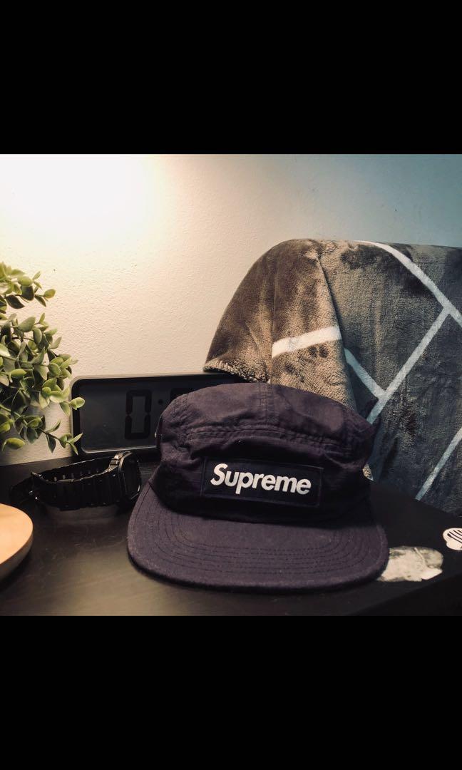 supreme d ring camp cap