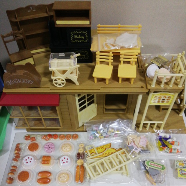 Sylvanian families village bakery cheap