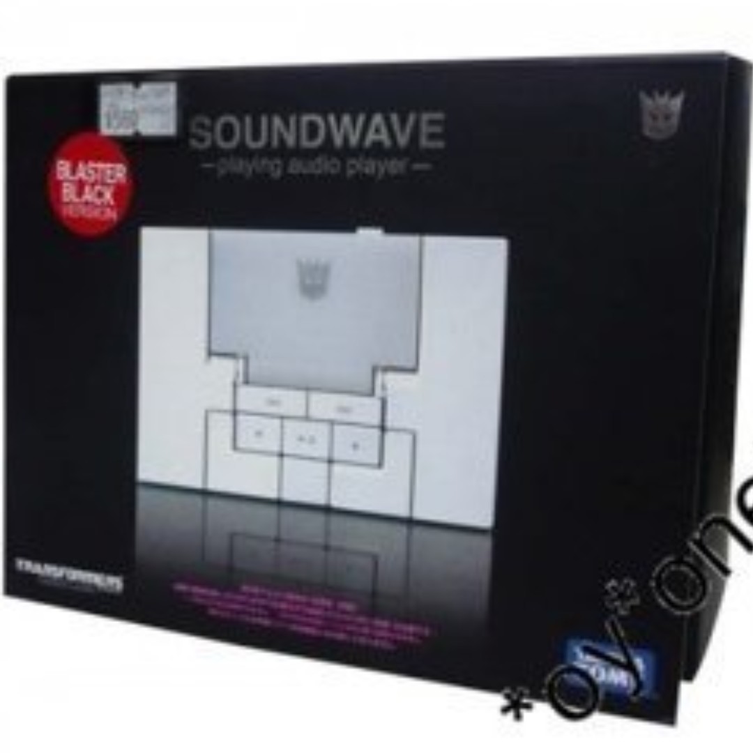 TAKARA TOMY 79162 變形金剛 音波 黑版 TRANSFORMERS MUSIC LABEL SOUNDWAVE MP3