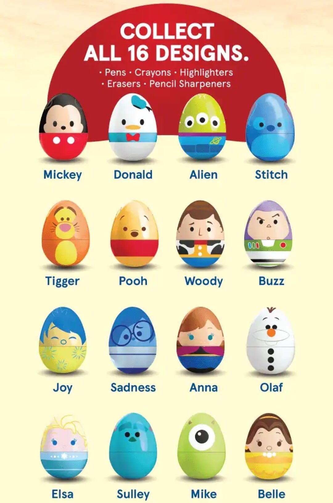 Tesco Roly Eggs Tsum Tsum