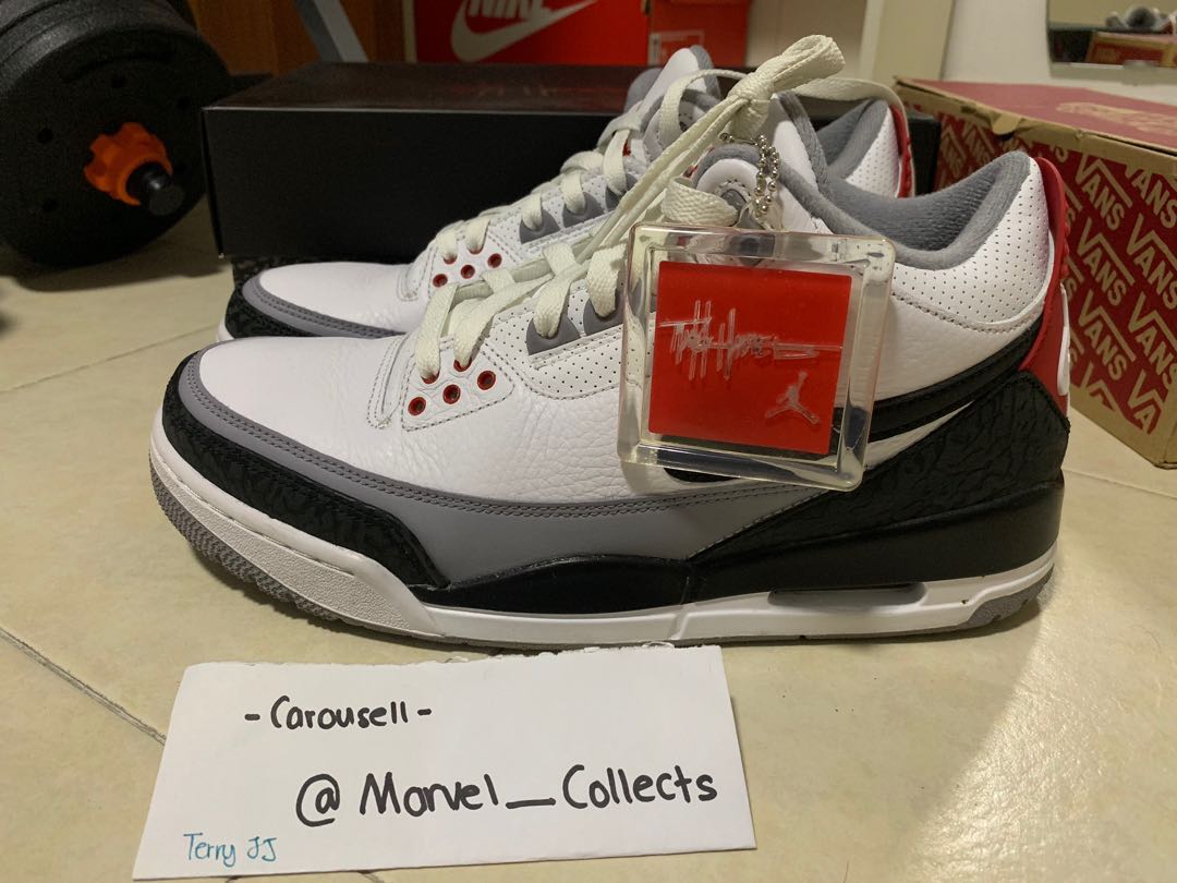 RETAIL) US 10 Nike Air Jordan 3 Retro Tinker Hatfield TKH OG Sketch 2018,  Men's Fashion, Footwear, Sneakers on Carousell