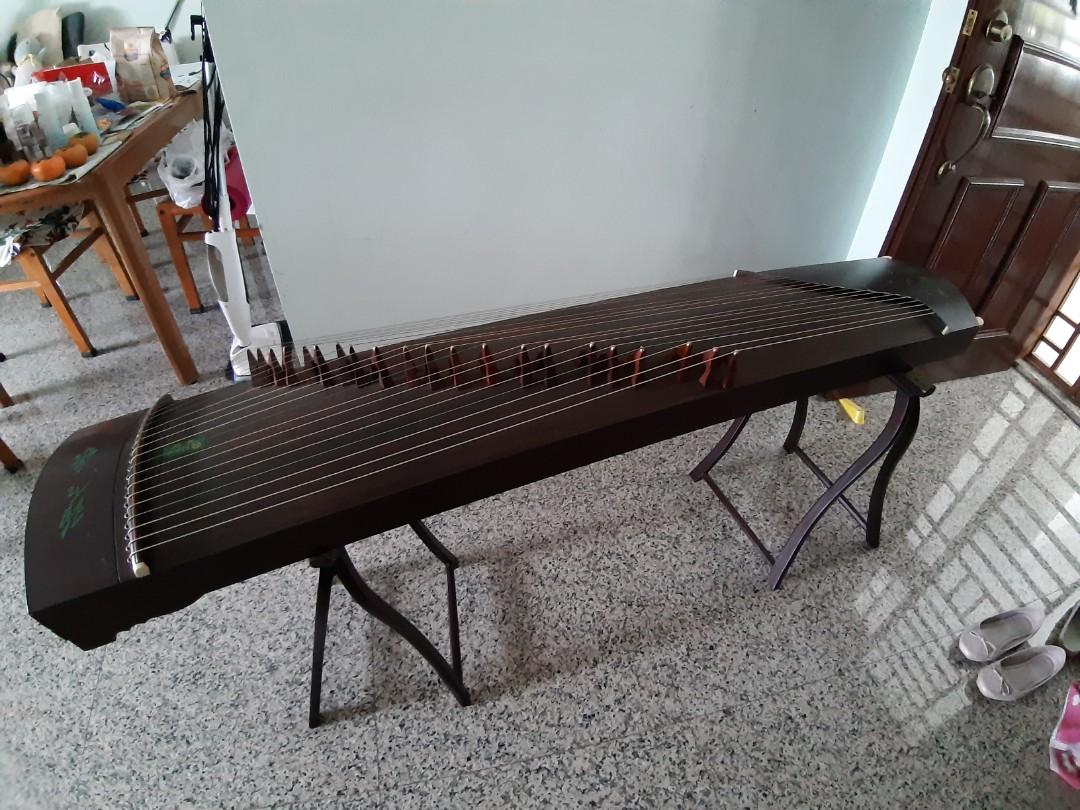 Used Guzheng, Hobbies & Toys, Music & Media, Musical Instruments on