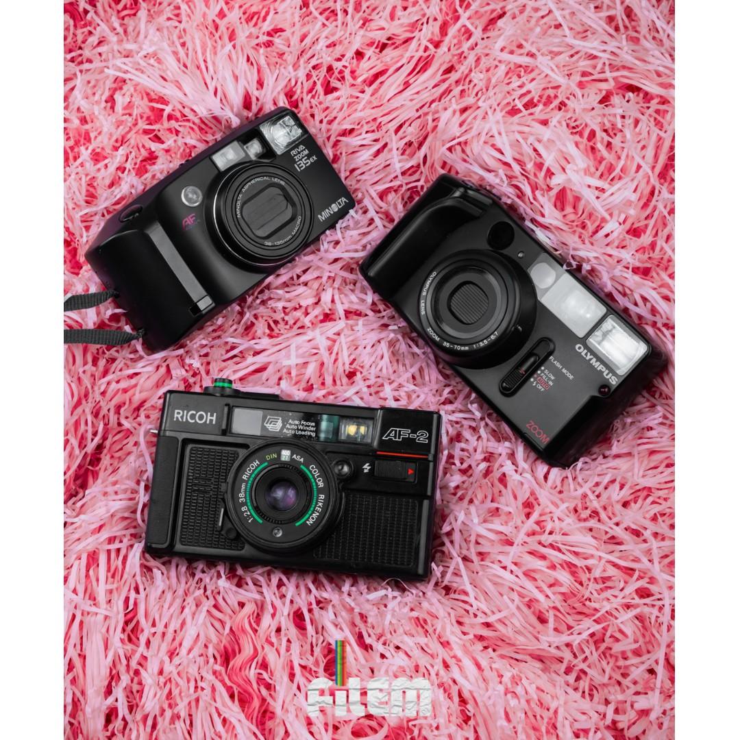 Vintage 35mm Film Point and Shoot Cameras, Photography, Cameras on