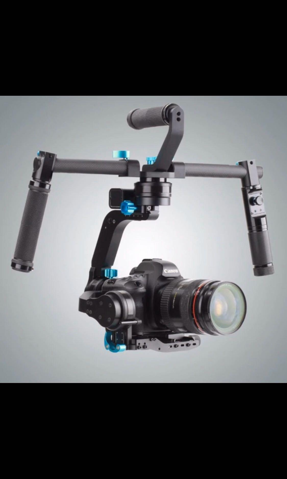 Gimble Two Hand Wind land Two-Hand grip gimbal, Photography, Video Cameras on Carousell