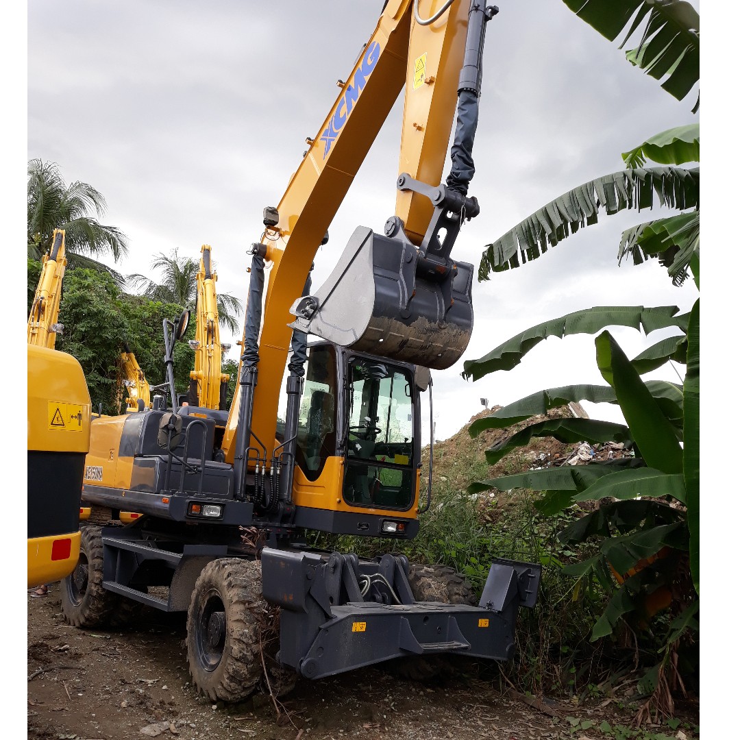 XCMG 0.58 cubic XE150 wheel type backhoe excavator philgeps lgu