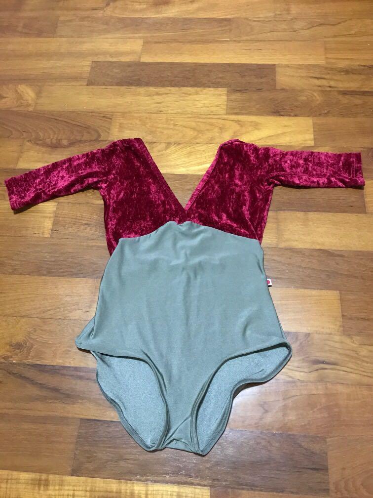 BN Yumiko Velvet Leotard, Women's