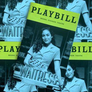 WAITRESS Playbill with Alison Luff