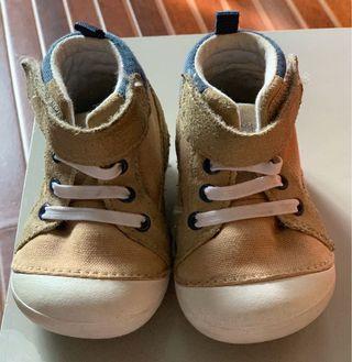 Brown White Stride Rite Shoes
