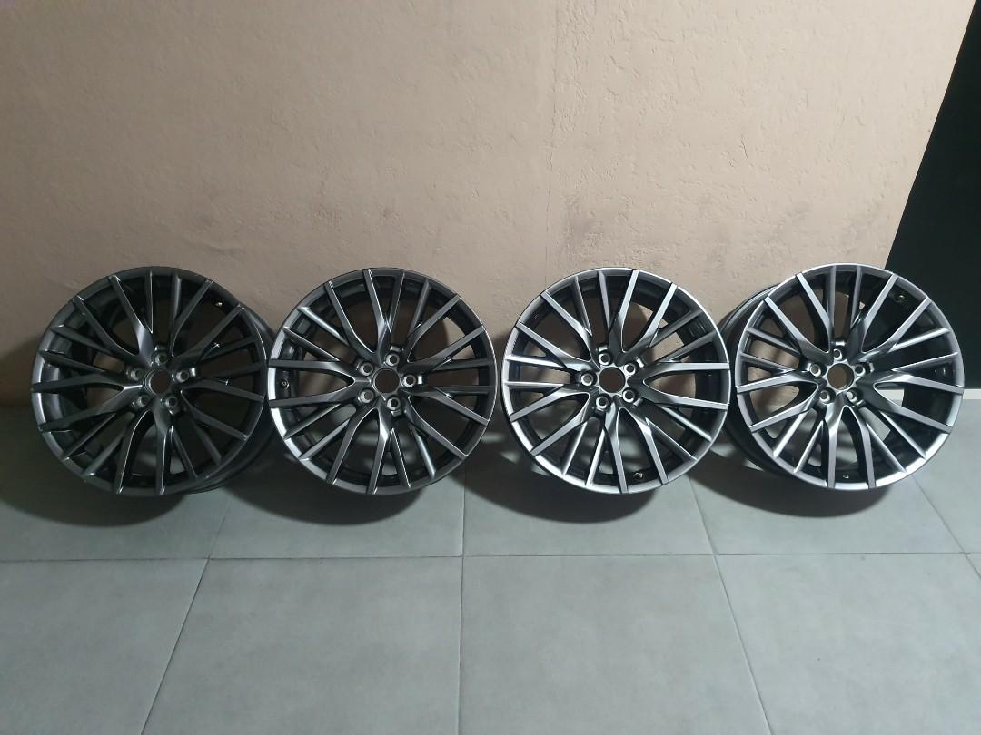 20" Lexus RX350 Rims, Car Parts & Accessories, Mags and Tires on Carousell