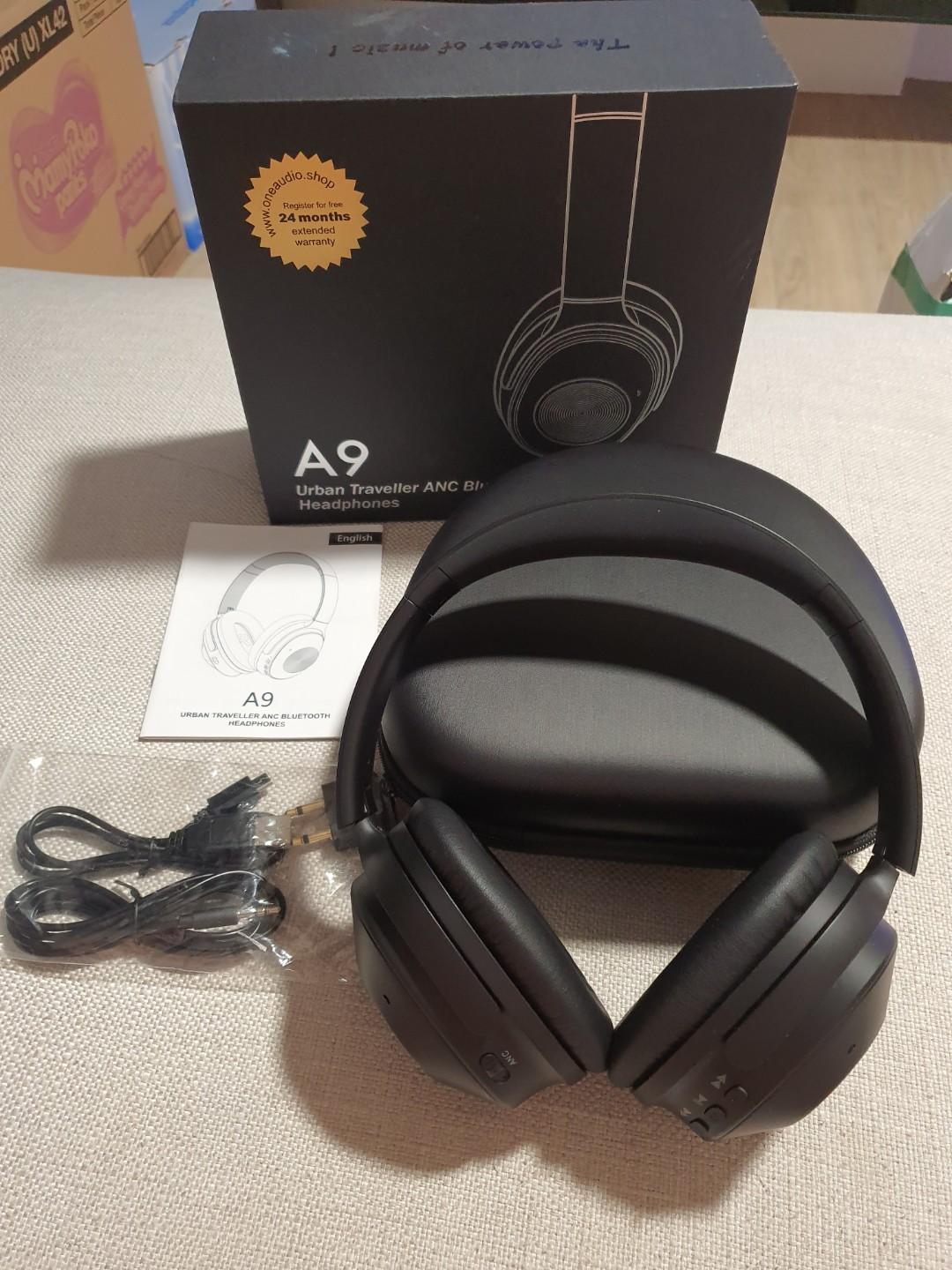 A9 urban traveller anc bluetooth headphones outlet