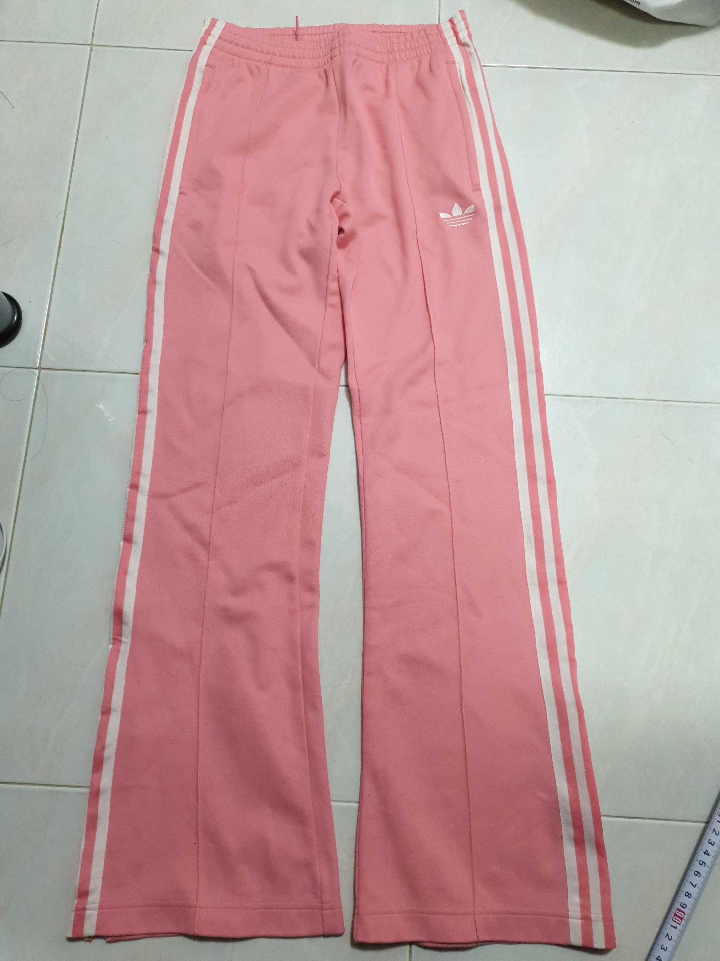 pink bootcut jeans