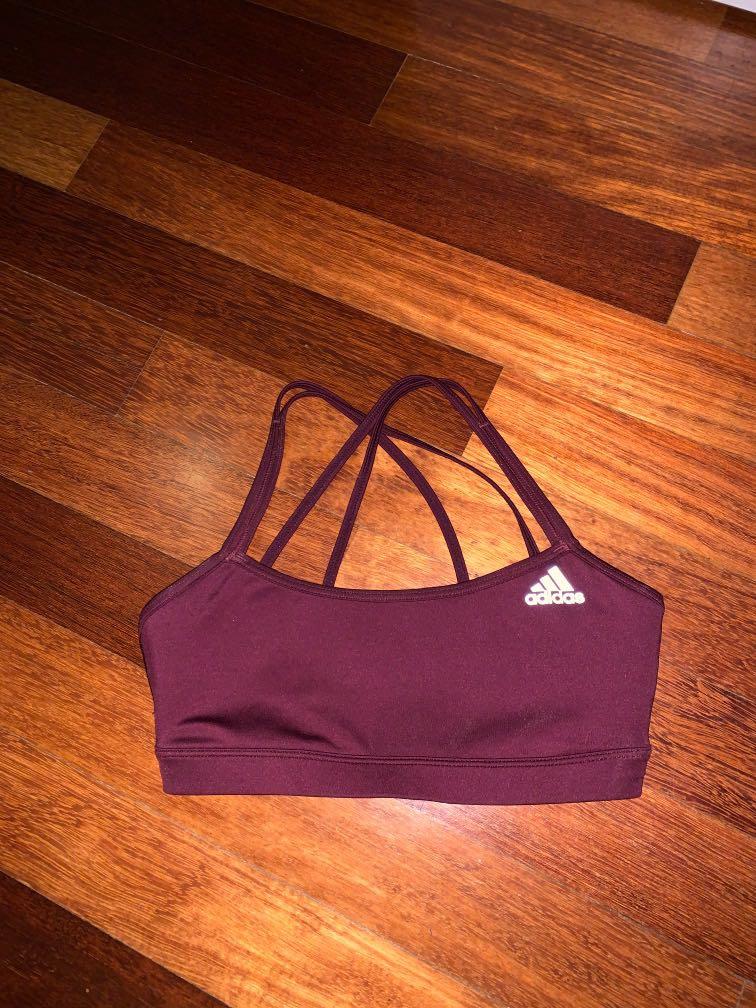 Adidas Sports Bra (cross back), Women's Fashion, Activewear on Carousell